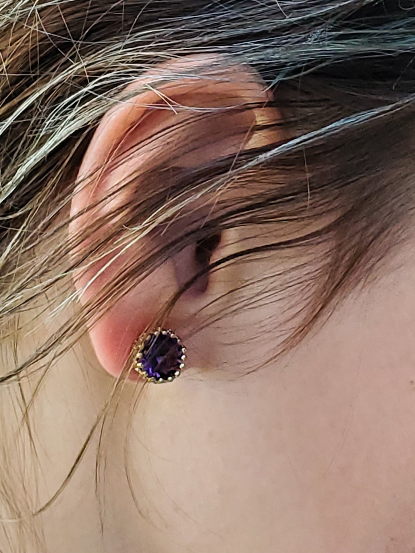 Vagabond Clematis Post Earrings