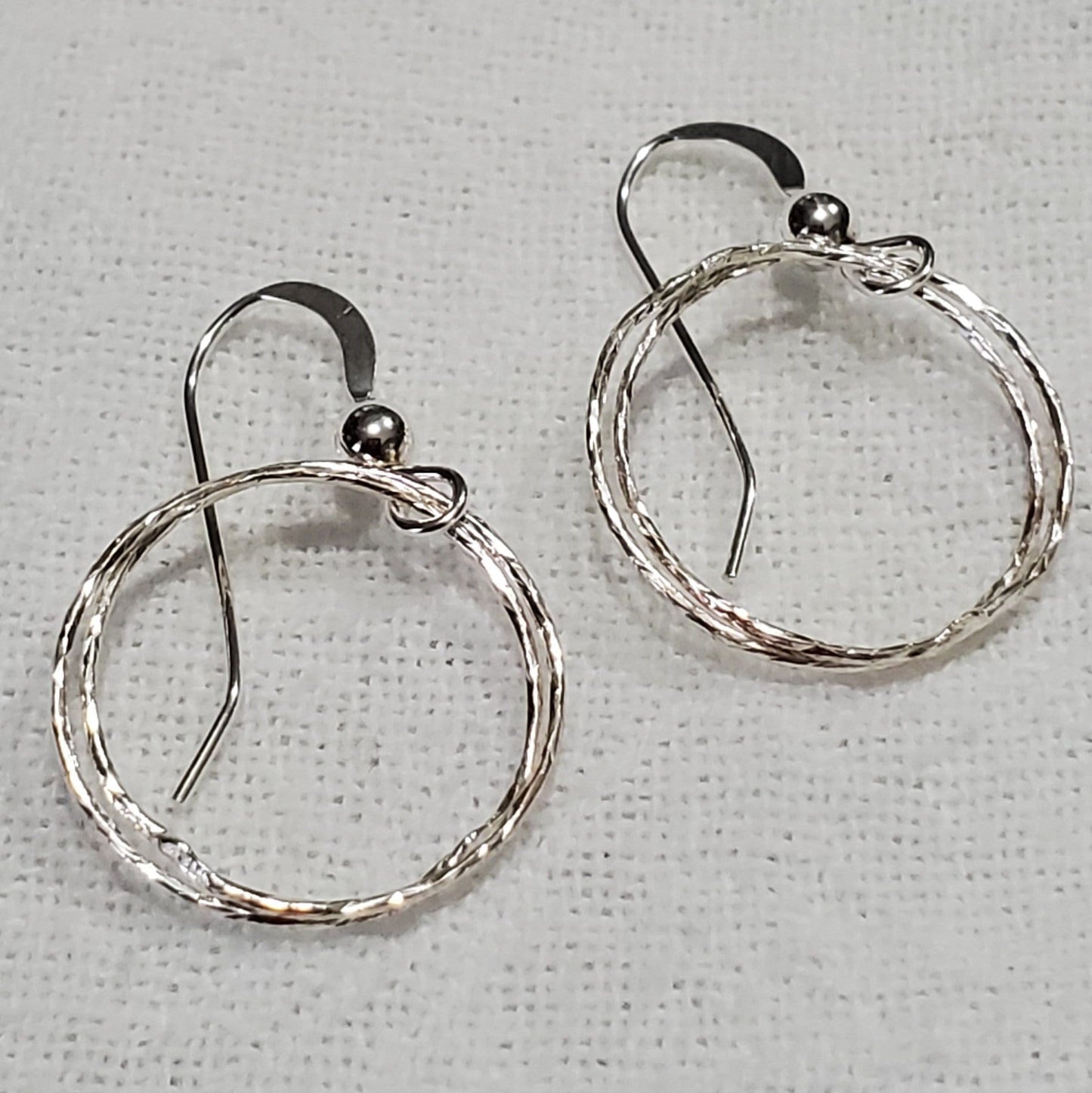Sterling Silver Minimalist Hoop Earrings
